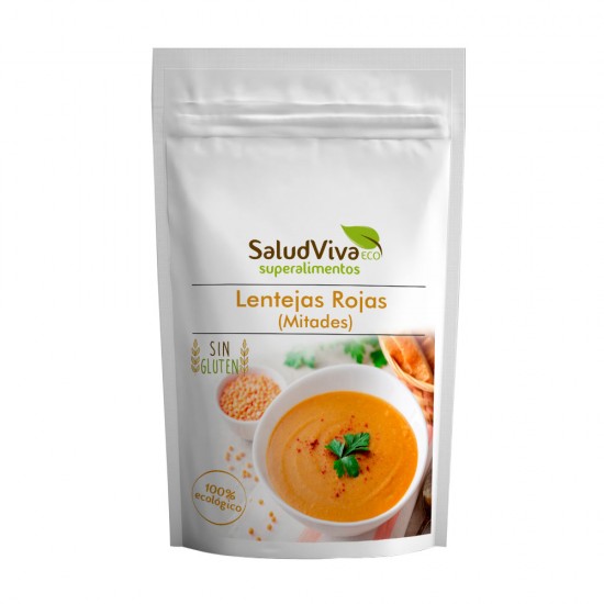 Lentejas Rojas Mitades 500g...