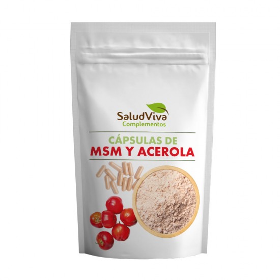 Cápsulas de MSM y Acerola