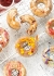 Receta de Pancake de Harina de Chufa: Donuts de colores